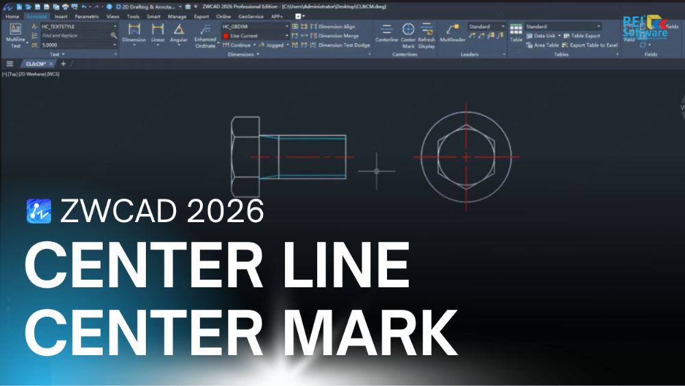 Center Line/Center Mark
