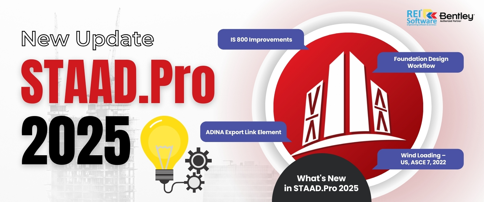 REI Software - Update STAAD.Pro 2025