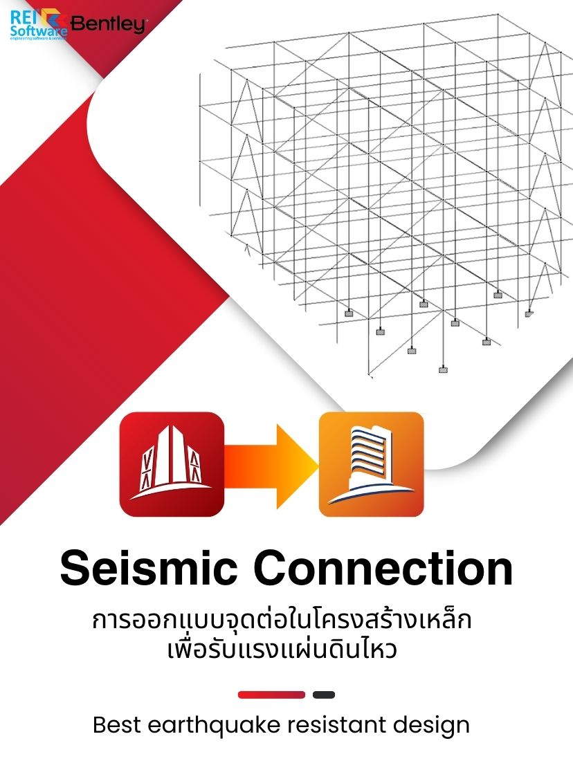 การออกแบบจุดต่อโครงสร้างเหล็กเพื่อรับแรงแผ่นดินไหว (Seismic 