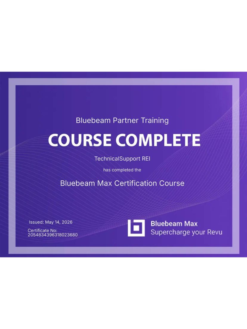 BLUEBEAM MAX Certified_Banner