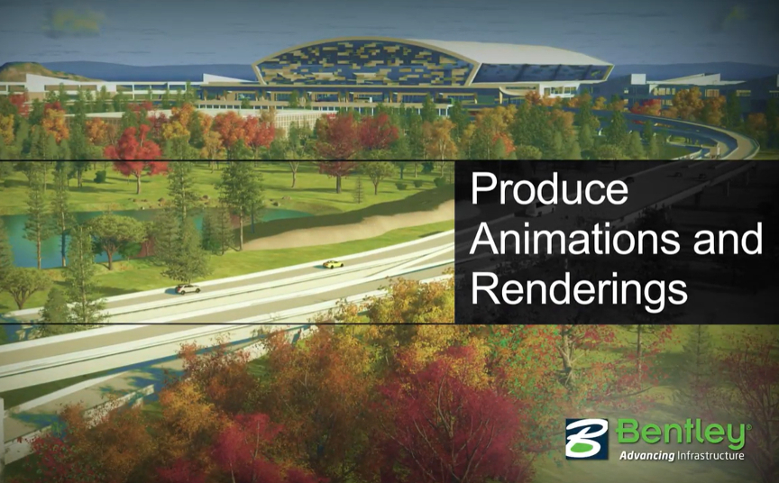 MicroStation in Animations and Renderings 