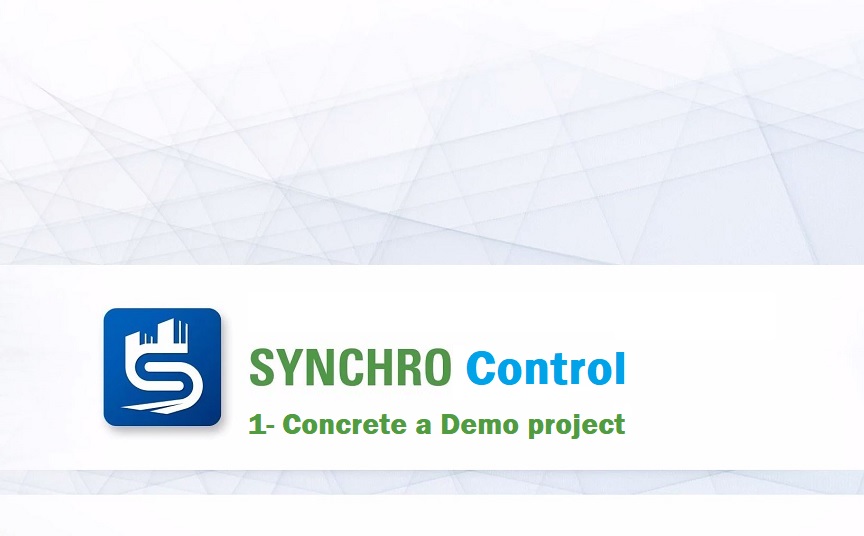 SYNCHRO Control - 1. Create a Demo Project