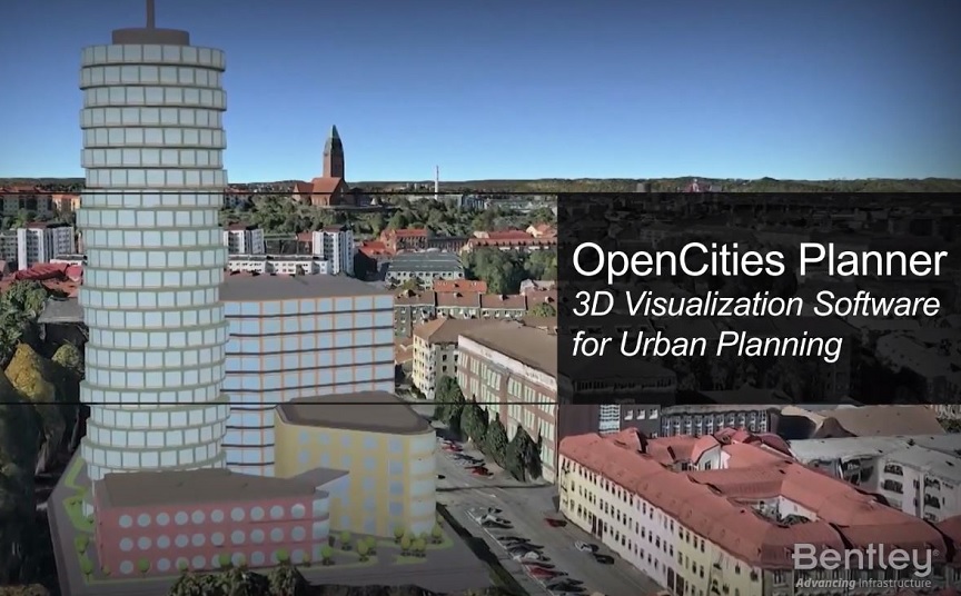 OpenCities Planner, 3D Visualization for Urban Planning and 